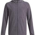 Under Armour Træningsjakke - Vibe Woven - Castlerock