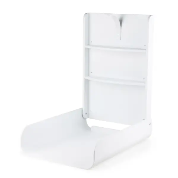 Væghængt puslebord - Classic white