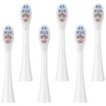 OCLEAN Tandbørste-hoveder - Delicate Care - 6-pak - Hvid