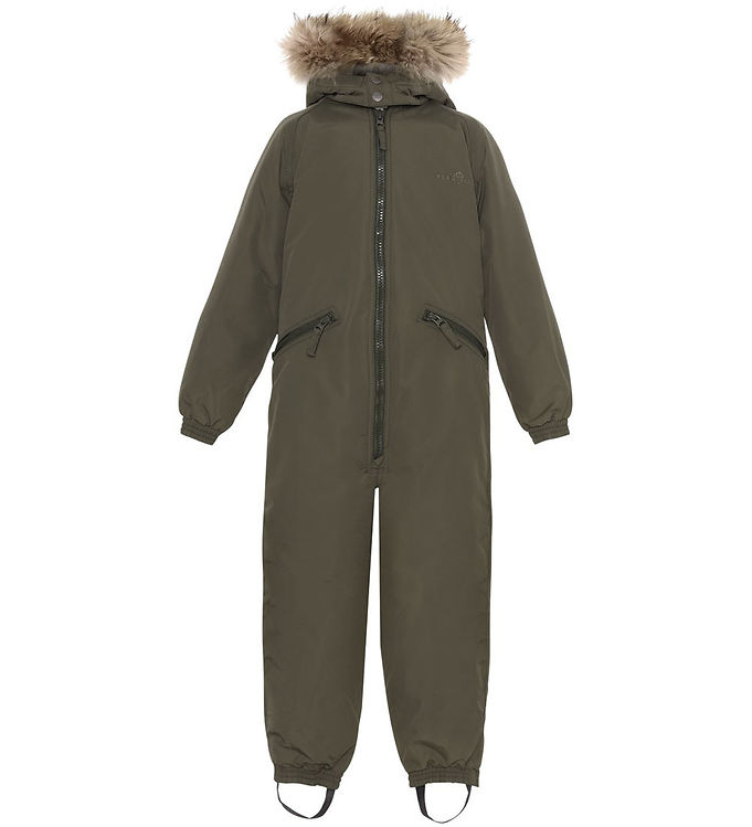 Ver de Terre Flyverdragt m. Pels - Crocodile