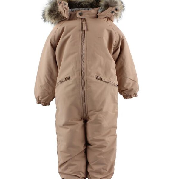 Ver de Terre Flyverdragt m. Pels - Lys Rosa