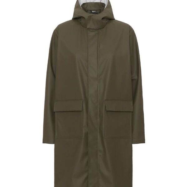 Ver de Terre Regnfrakke - PU - Dark Moss