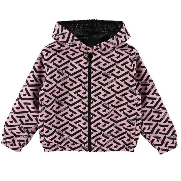 Versace Jakke - Greca Signature - Candy/Sort