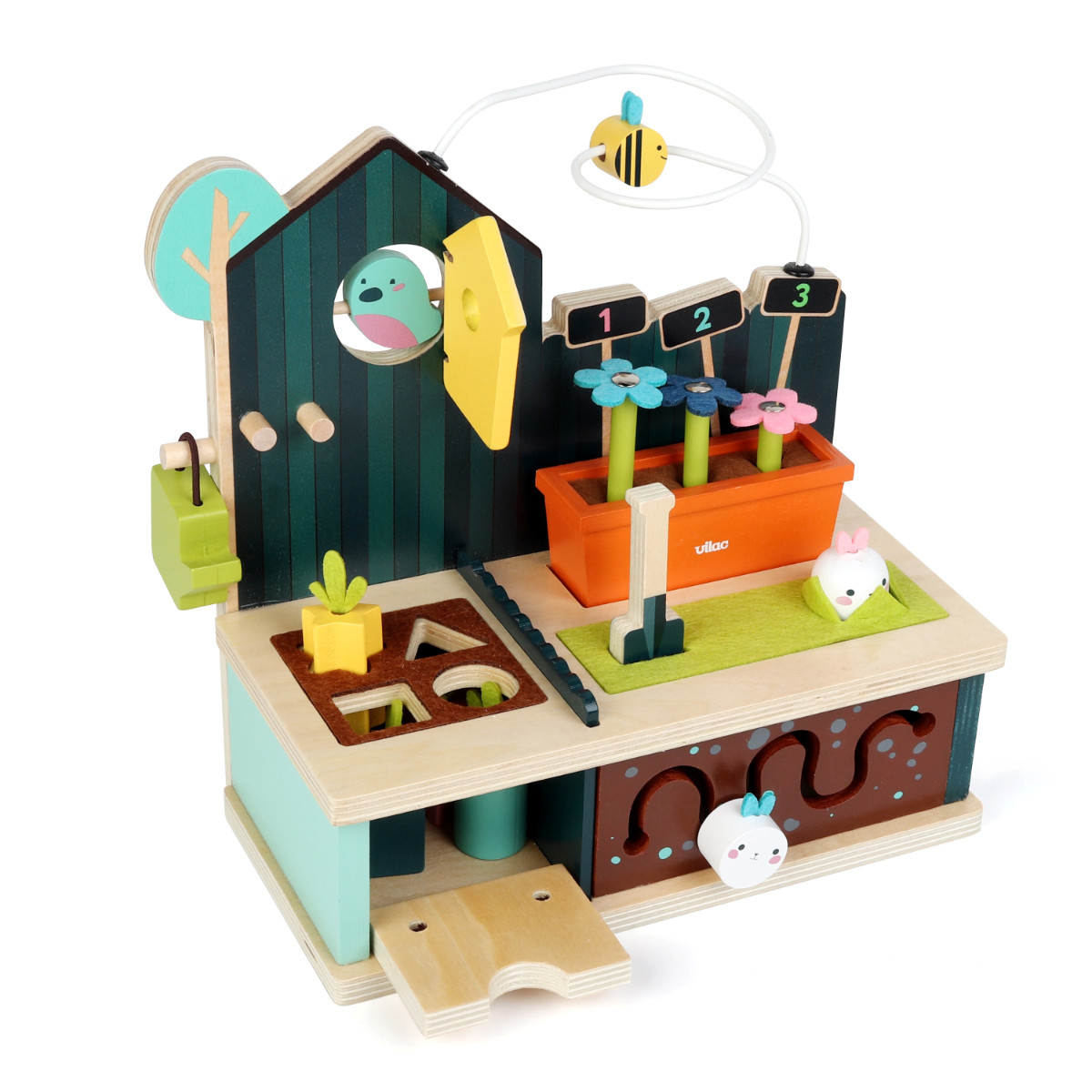 Vilac | Aktivitetslegetøj - Min lille have