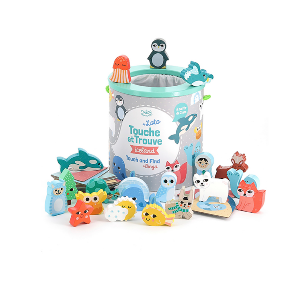 Vilac | Føl og Find spil - Island