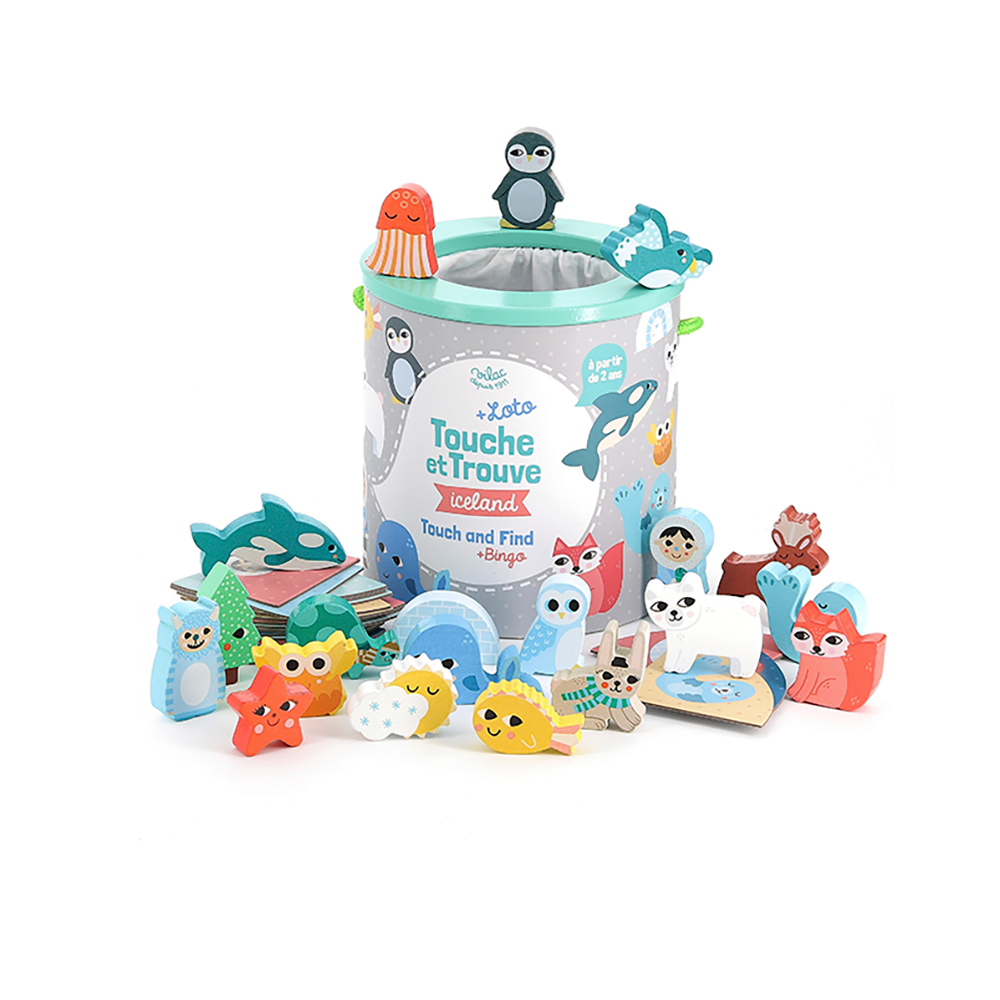 Vilac | Føl og Find spil - Island