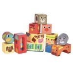 Vilac Klodser m. Lyd - Træ - 11 Dele - Bondegårdsdyr