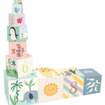 Vilac Legetøj - Stableklodser - Verdens Dyr