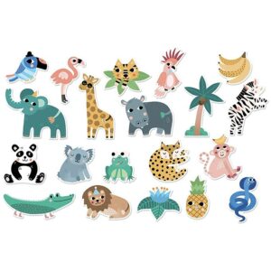 Vilac Magneter - 20 Dele - Jungle