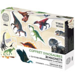 Vilac Magneter - 21 stk. - Dinosaurer fra Naturhistorisk Museum