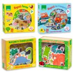 Vilac | Magnetsæt i træ - Med motiver