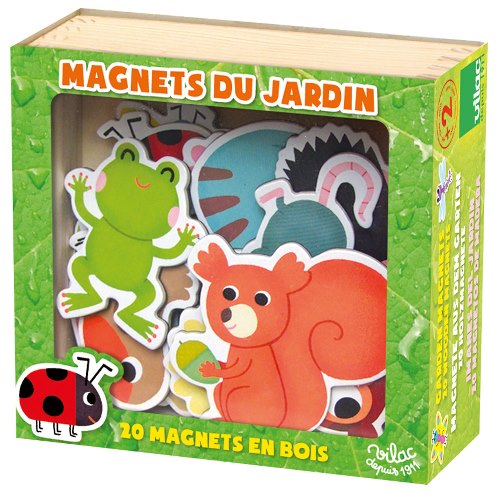 Vilac | Magnetsæt i træ - Med motiver Dyr