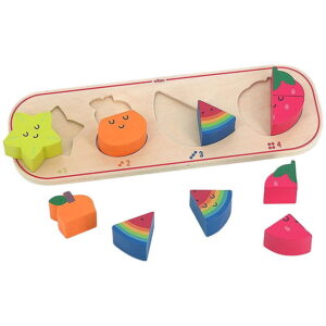 Vilac Puslespil - 10 Brikker - Fire Frugter