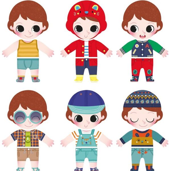 Vilac Puslespil - Påklædningsdukker - Sacha