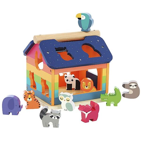 Vilac Puttekasse - Træ - Rainbow