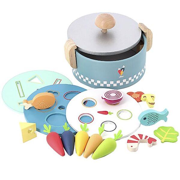 Vilac Puttekasse - Træ - Sukiyaki Hot Pot