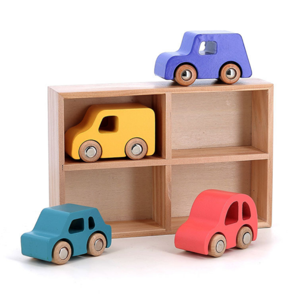 Vilac | Vilacity - Bybiler, 4 stk