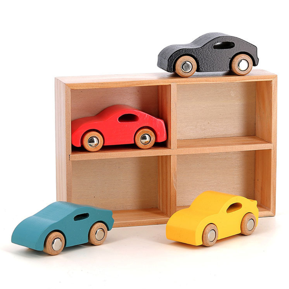 Vilac | Vilacity - Racerbiler, 4 stk