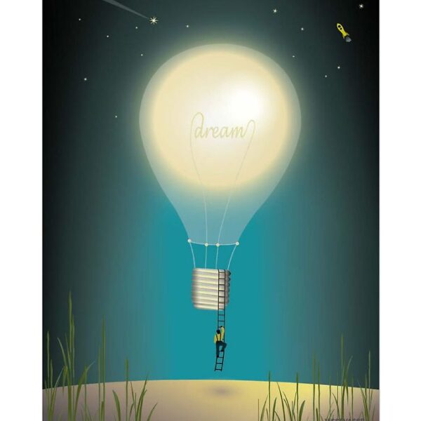 Vissevasse Plakat - 30x40 - Dreaming Vissevasse Plakat - 30x40 - Dreaming