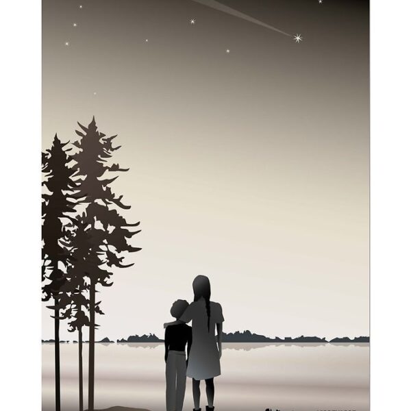 Vissevasse Plakat - 30x40 - Friends