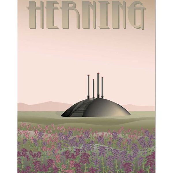 Vissevasse Plakat - 30x40 - Herning - Elia