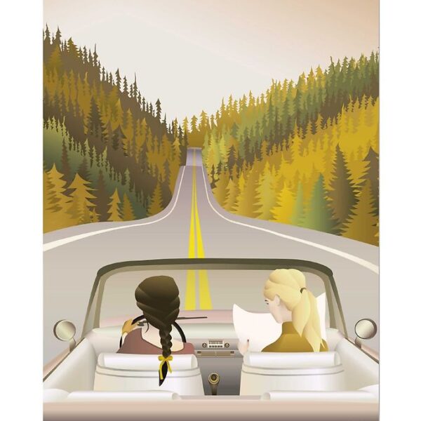 Vissevasse Plakat - 30x40 - Road Trip