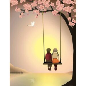 Vissevasse Plakat - 30x40 - Sunset With You