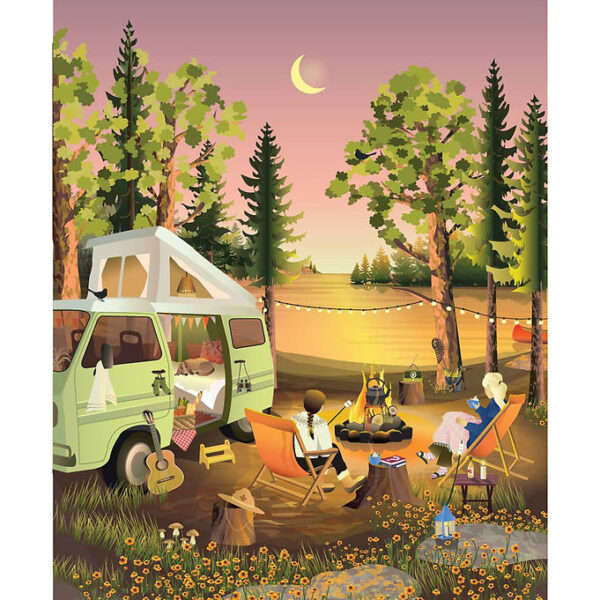 Vissevasse Plakat - 30x40 cm - Van Life