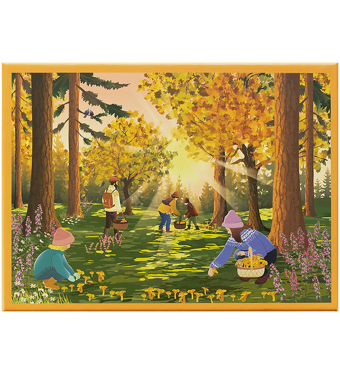 Vissevasse Puslespil - 1000 Brikker - 63x45 cm - Forest Treasure