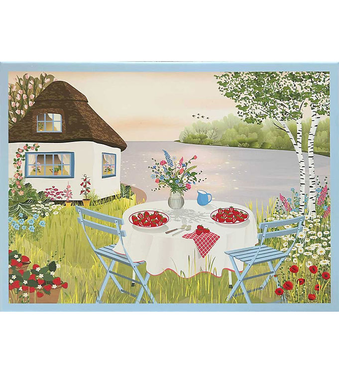 Vissevasse Puslespil - 1000 Brikker - 63x45 cm - Sweet Strawberr