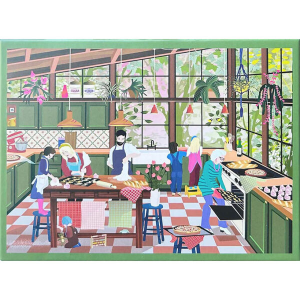 Vissevasse Puslespil - 1000 Brikker - Cosy Kitchen