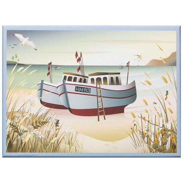 Vissevasse Puslespil - 1000 Brikker - Fishing Boats