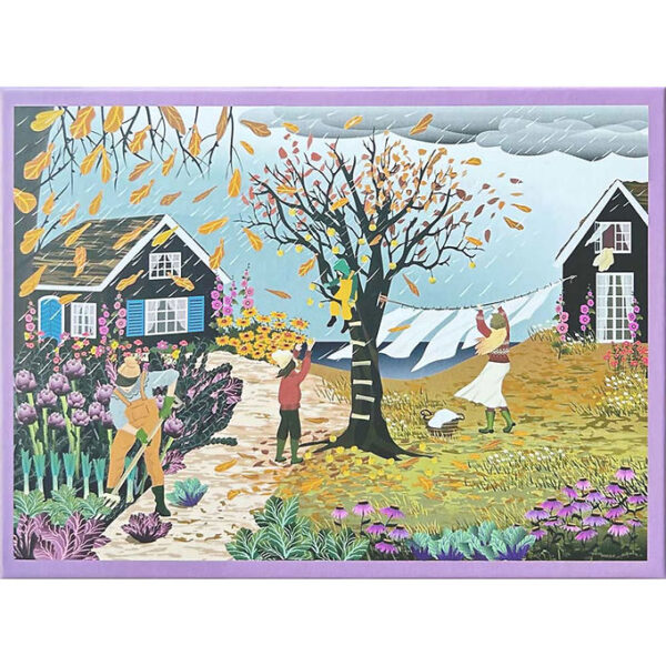 Vissevasse Puslespil - 1000 Brikker - Here Comes The Rain