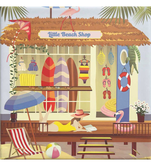 Vissevasse Puslespil - 15x21 cm - 150 Brikker - Little Beach Sho