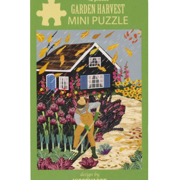 Vissevasse Puslespil - Mini - 10x13 cm - 42 Brikker - Garden Har