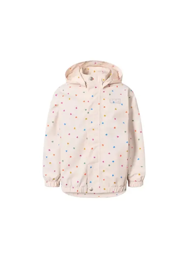 Waiton Regnjakke - Confetti Rainbow - 98/104