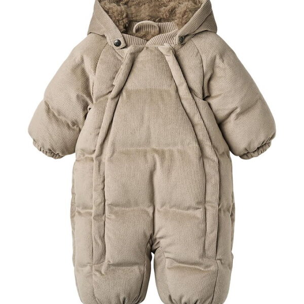 Wheat Flyverdragt - Fløjl - Nallo - Grey Stone