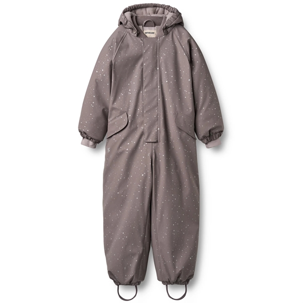 Wheat Gummi flyverdragt - Ludo - Purple Stone Stars