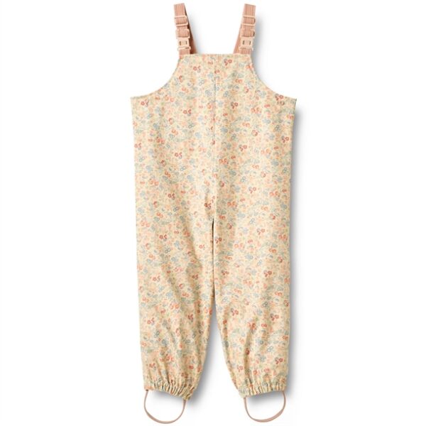 Wheat Regnbukser med seler - Charlo - Flowers and Seashells