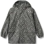 Wheat Regnjakke - Ollo - Forest Lake Checked Flowers