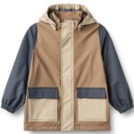 Wheat Regnjakke - Otu - White Pepper