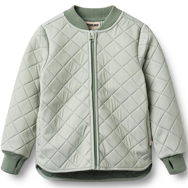 Wheat Termojakke - Loui - Green Stripe