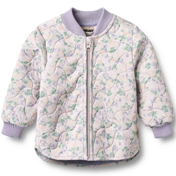 Wheat Termojakke - Loui - Purple Light Petunias