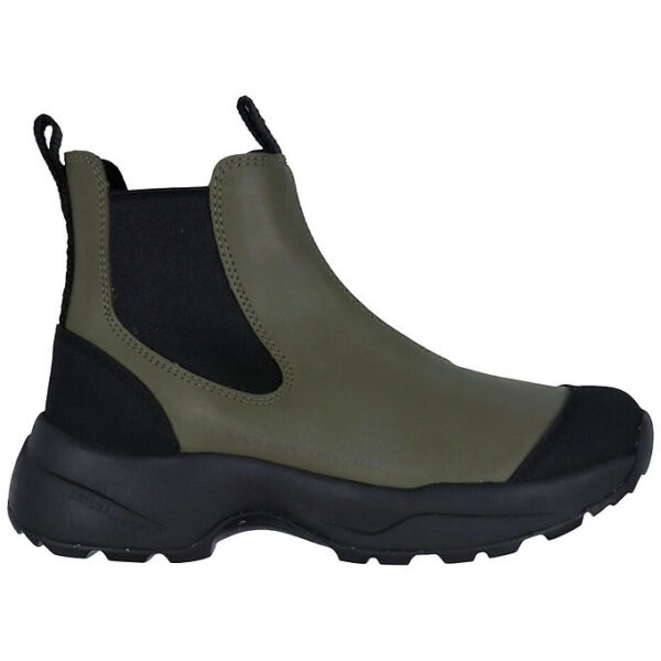 Woden Gummistøvler - Kort - Siri - Dark Olive/Black