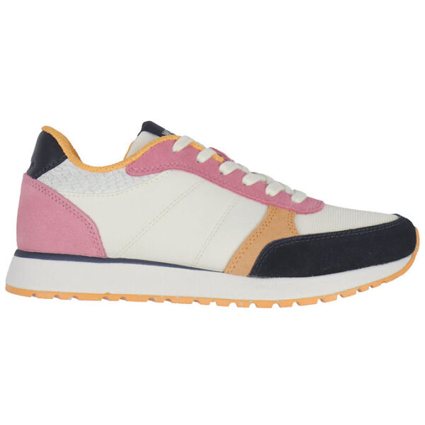 Woden Sko - Ronja - Navy/Papaya