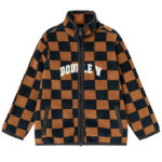 Wood Wood Fleecejakke - Don - Eternal Blue/Golden Brown