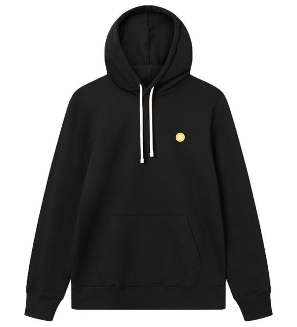 Wood Wood Hættetrøje - Ian - Black