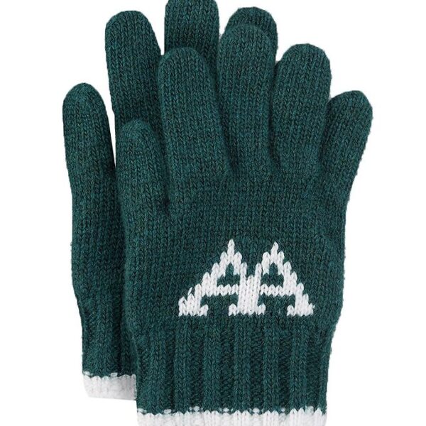 Wood Wood Handsker - Tai - Uld - Strik - Forest Green