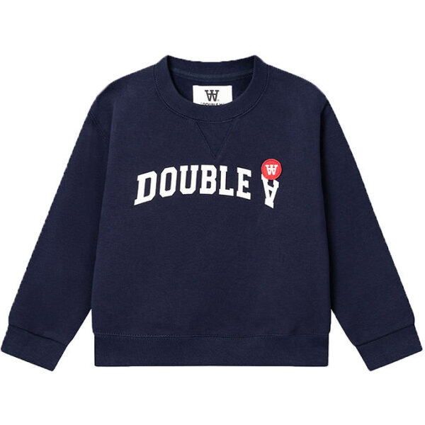 Wood Wood Sweatshirt - Rod - Navy