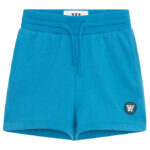 Wood Wood Sweatshorts - Victor - Blå